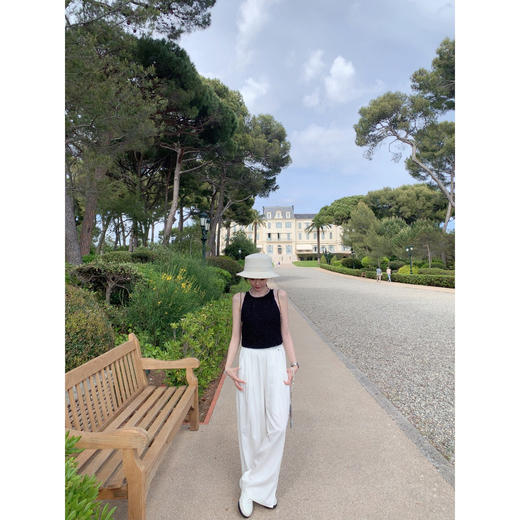 金蘑菇菇 里维埃拉香气 香香24K典藏 /少女轻优雅 粗花呢小香背心 商品图4