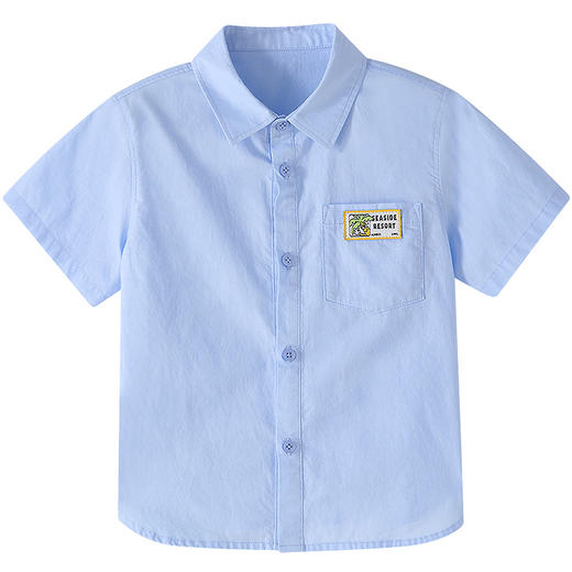 【实体店同款】男童翻领短袖上衣夏季新款安奈儿童装XB621161 商品图5