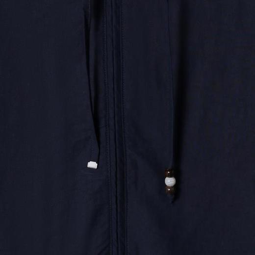 SDSA男装2026新款高贵轻奢时尚简约户外薄款拉链立领连帽夹克外套 商品图2