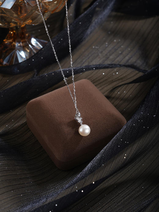 子佩集【炫彩人生】银S925珍珠惜王妃套链项链【W6487】双色月光2602 商品图4