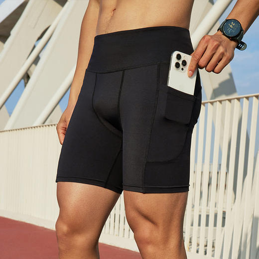 多威新品春夏跑步竞速男款紧身短裤3252144 商品图1