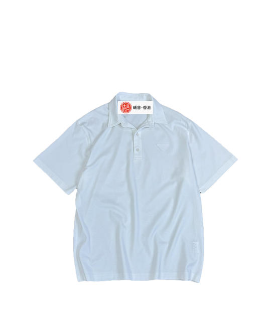 男款三角标棉质短袖Polo衫ba020 商品图0