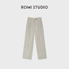 ROMI STUDIO“低调简雅”初剪澳毛意大利工艺直筒长裤 RWDSXT1757 商品缩略图1
