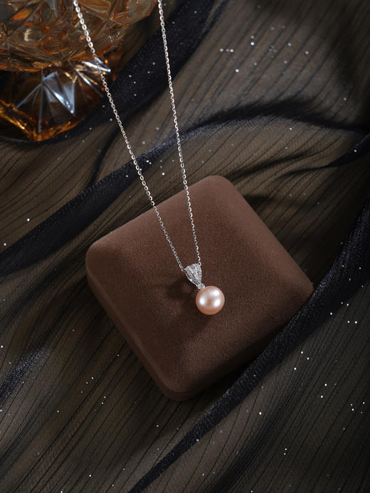 子佩集【珍守此刻】银S925珍珠惜王妃套链项链【P2816】双色V字2602 商品图9