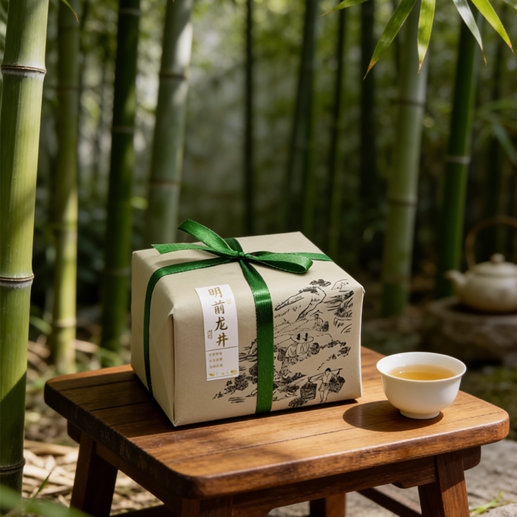 雀舌绿茶2026明前龙井茶 四川明前特级茶叶