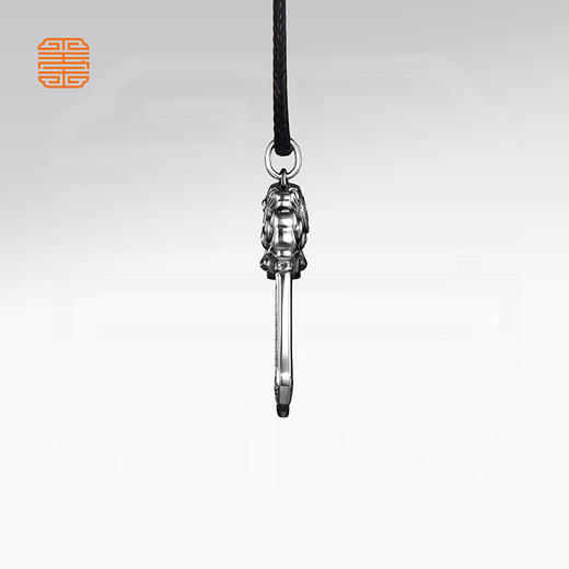 玺匠金铺《足银瑞兽纳福》足银999 精致吉祥瑞兽吊坠挂件礼物 商品图4