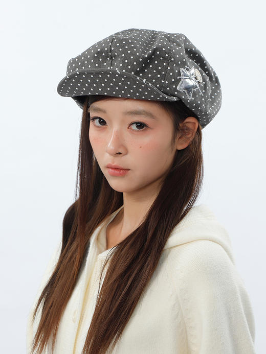 复古波点云朵帽鸭舌帽-纪念日百货门店同款169293566 商品图11