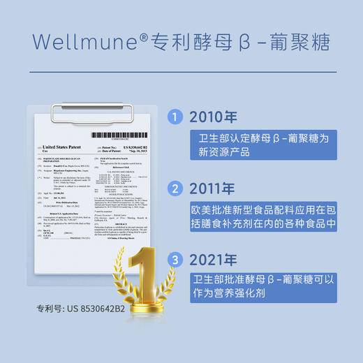 「经典版酵母β葡聚糖」 适合多种人群！丨UNILIPO研知有理 酵母β-葡聚糖咀嚼片 商品图3