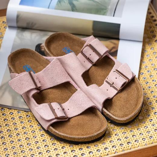 Sacha勃肯鞋/凉拖|一踩就出门！牛反绒+软木底，舒适好穿，暴走不累 商品图10