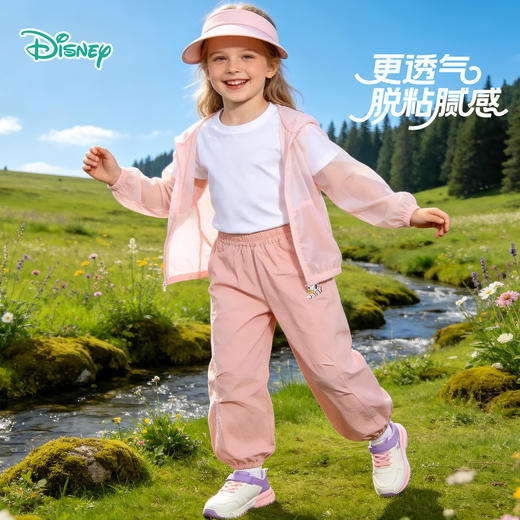 迪士尼夏季女童米奇长裤束脚长裤ZD2FK016 商品图0