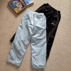 F031232美式潮流缎面贴片logo针织运动裤男女同款学院风刺绣运动裤 商品缩略图7