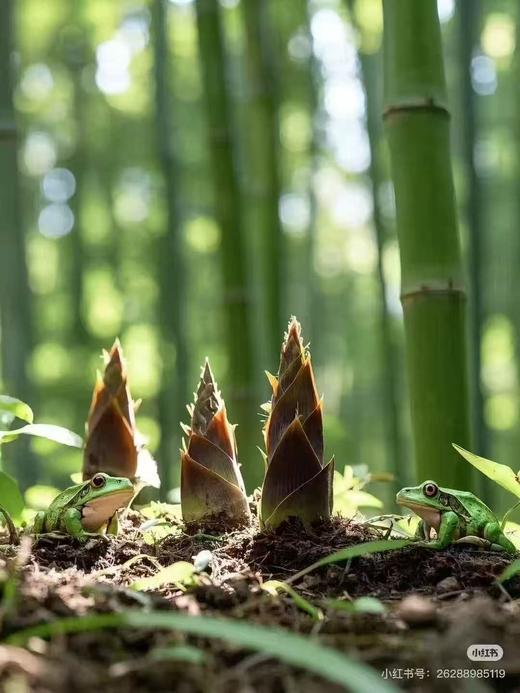 周一取货：【春笋】一袋3斤左右，爽脆清甜，春天的味道。 商品图7