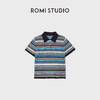 ROMI STUDIO“复古腔调”莱赛尔羊毛混纺云感高密短袖T恤RWDSS61796 商品缩略图0
