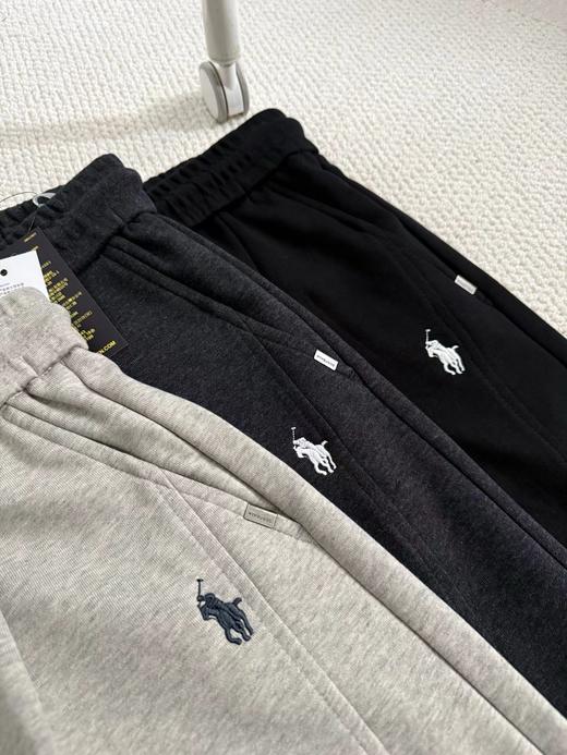 F031234春款纯棉廓形宽松修饰腿型刺绣小马弯刀休闲卫裤 商品图3