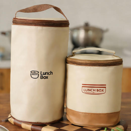 “送牛津布保温手提袋”HOKIDO 陶瓷内胆保鲜饭盒 可微波 耐高温耐腐蚀 双层装/三层装 商品图9