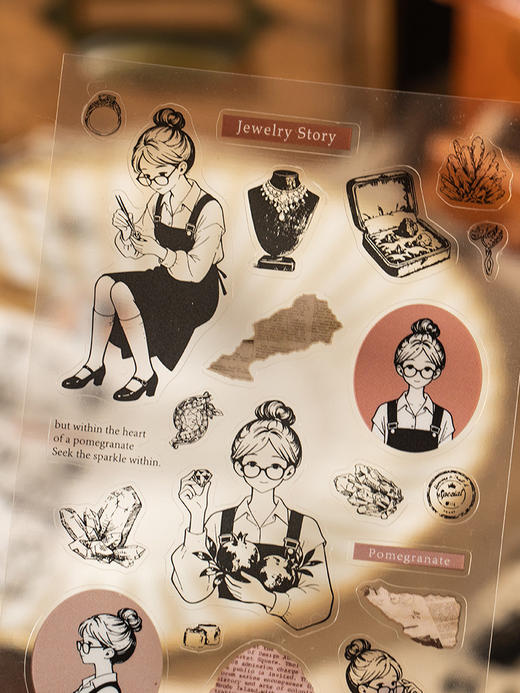 语闲女孩的果实物语系列贴纸 商品图4