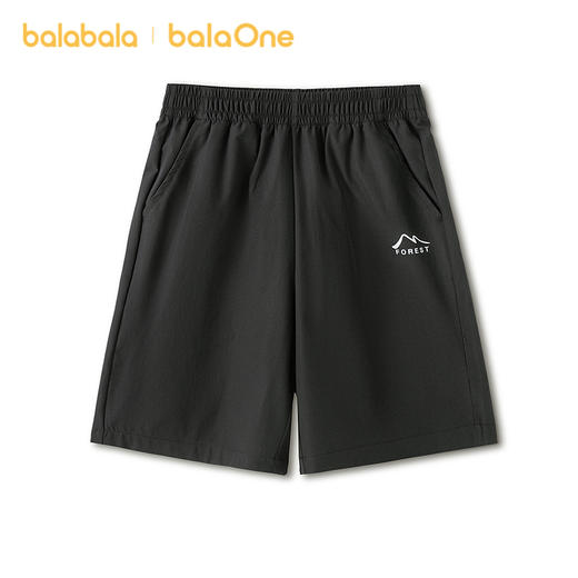 【balaOne】巴拉巴拉童装儿童中裤男童短裤2026夏装速干裤子运动 商品图4