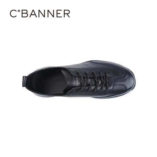 千百度2026春季男鞋皮质细腻柔软光滑健步鞋A26154917 商品图2