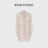 ROMI STUDIO19姆米双乔桑蚕丝软滑法式波点飘带连衣裙RWCSLY7477 商品缩略图1
