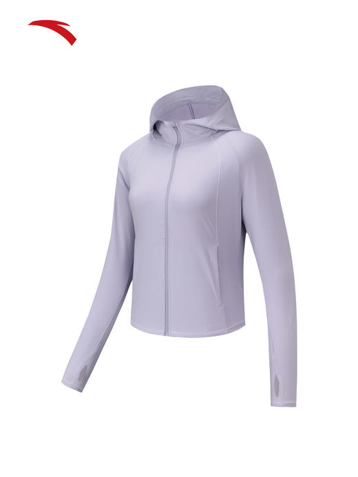 【关晓彤同款】安踏光盾防晒衣绝绝紫5代女夏季修身外套162627709 商品图0