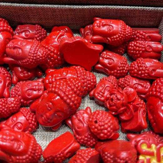 50元/颗朱砂散珠 商品图2