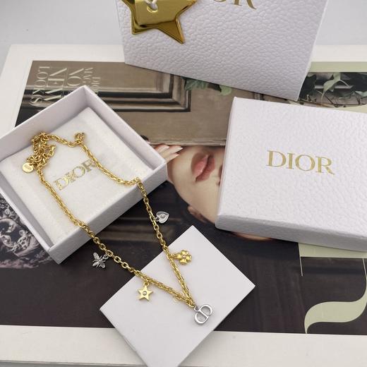 迪奥 金银撞色配件项链（XTY） 商品图6