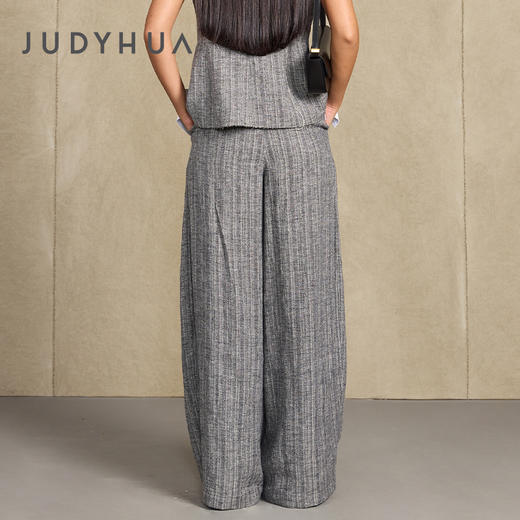 JUDYHUA生命的轨迹系列亚麻长裤 商品图3