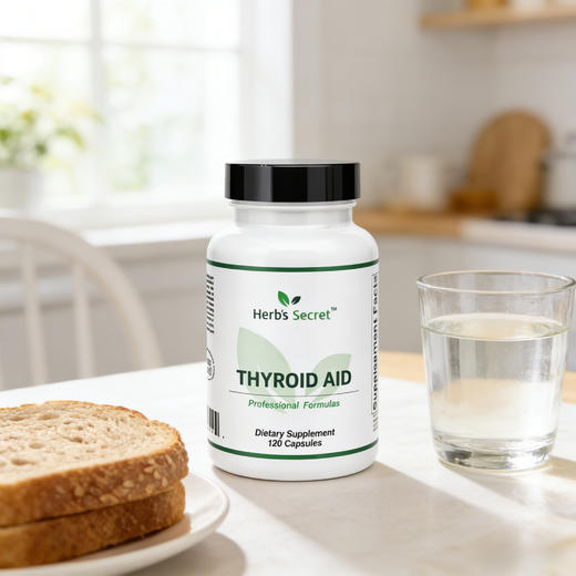 Herb's Secret THYROID AID甲状腺素胶囊120粒 商品图1