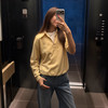 ROMI STUDIO100%欧洲美利奴羊毛半拉链polo领休闲开衫 RWCWST7195 商品缩略图1
