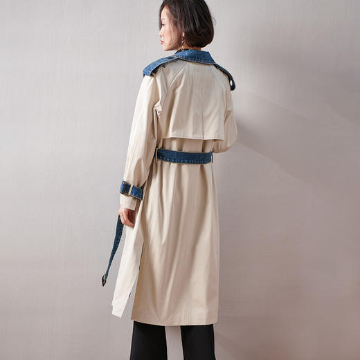 剩L 芳外风衣8D21AF0021 商品图4