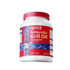 NYO3 70周年纪念款纯南极磷虾油 750mg*30粒/瓶