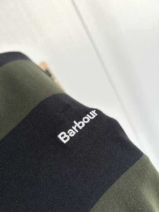 点此购买 Barbour巴博春秋季男士条纹长袖Polo衫 zc 342067 商品图10