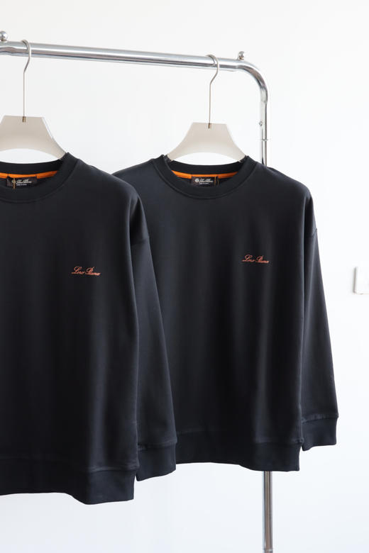 L/P 诺亚 春款 双面平纹圆领套头薄圆领卫衣 WY021 商品图4