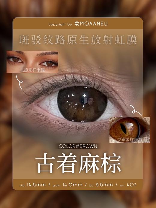 MoaaNeu·日抛合集  78一盒 148两盒 268四盒  下单四盒或以上即加赠定轴半年抛一副！显色度和融瞳效果都很棒！国产0-800度<一盒10片> 商品图1