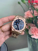 APS新品爱彼皇家橡树系列26715 玫金蓝盘 男士腕表 表径38mm 丹东4801机 小手腕福音 商品缩略图4