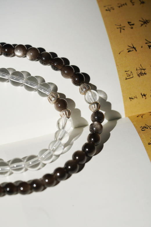 黑与白｜白水晶&黑曜石 商品图4