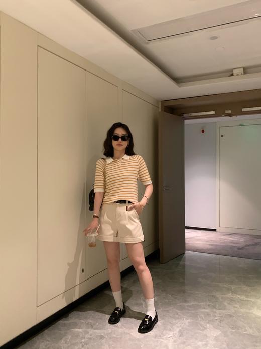 自带凉感的ici*e polo毛衫短袖 商品图9