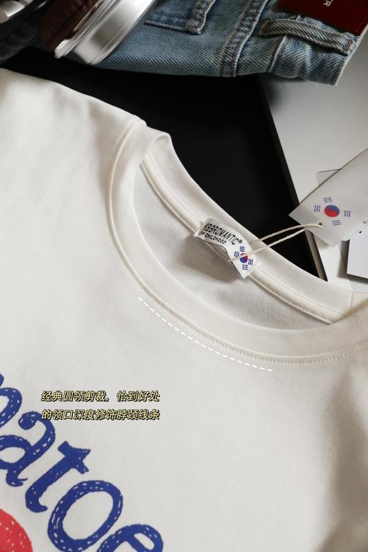 韩系松弛感・🍅小番茄印花长袖T恤 商品图9