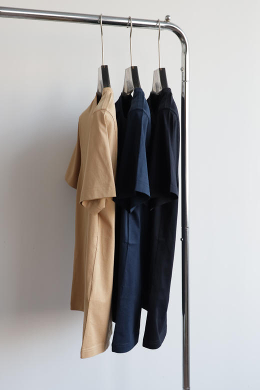 26 B.B 斩马 格纹贴布刺绣 圆领短袖T恤 TX595 商品图5