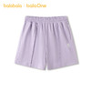 巴拉巴拉童装儿童短裤女童2026夏装新款中大童休闲吸湿速干裤子潮 商品缩略图1