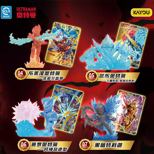 奥特曼英雄集结系列第14弹盲盒-纪念日百货门店同款170093924 商品图2