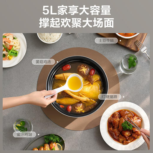 SUPOR/苏泊尔   电压力锅5L大容量不粘加深内胆多功能智能预约SY-50FC5029 商品图1