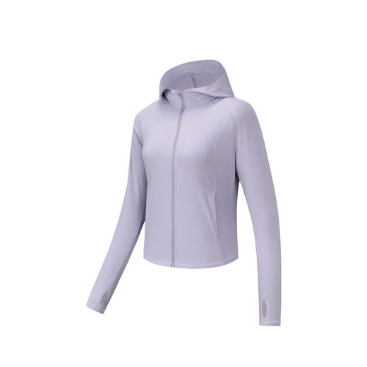 【关晓彤同款】安踏光盾防晒衣绝绝紫5代女夏季修身外套162627709 商品图2