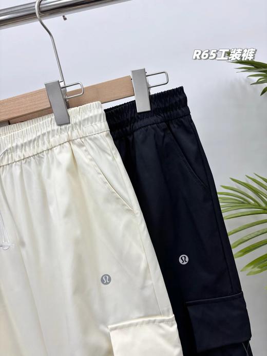 F031204春夏新款2026降落伞高腰微阔腿时尚流行遮肉显瘦工装速干伞兵裤 商品图4