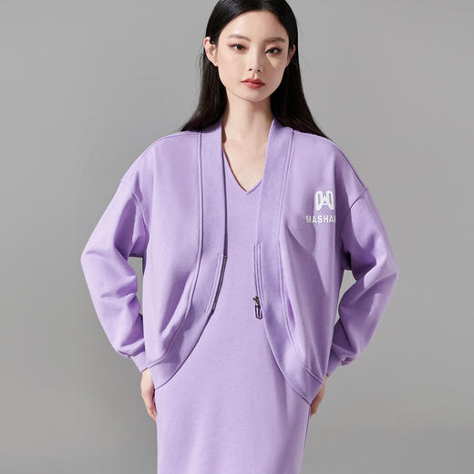 剩S/M 芳外新款淑女风针织短外套舒适外搭上衣女8T24AW0033 商品图2