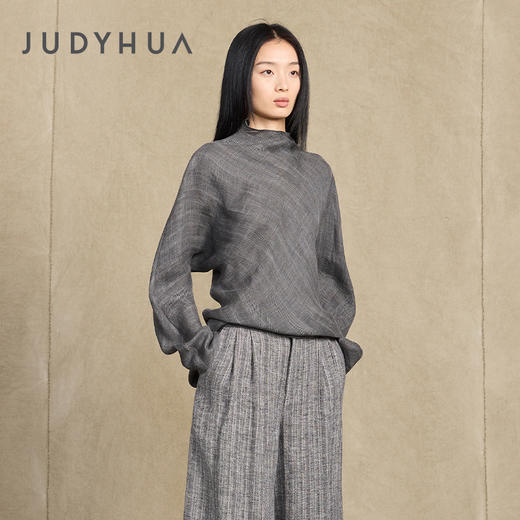 JUDYHUA生命的轨迹系列肌理上衣 商品图1