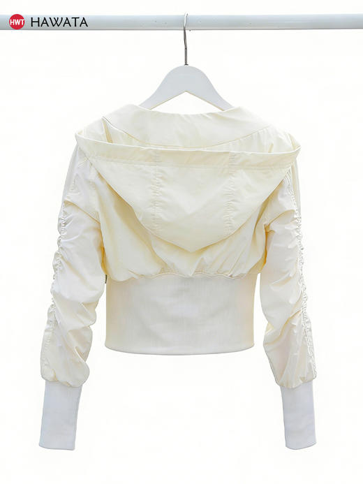 哈瓦塔（公主袖）短款收腰运动外套H360113 商品图5