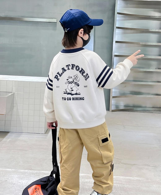 【49.9元/2件起任选】儿童春季卫衣卫裤男童女童休闲卫衣休闲裤 商品图3