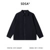 SDSA男装2026新款高贵轻奢老钱风商务拉链翻领夹克外套百搭宽松 商品缩略图0