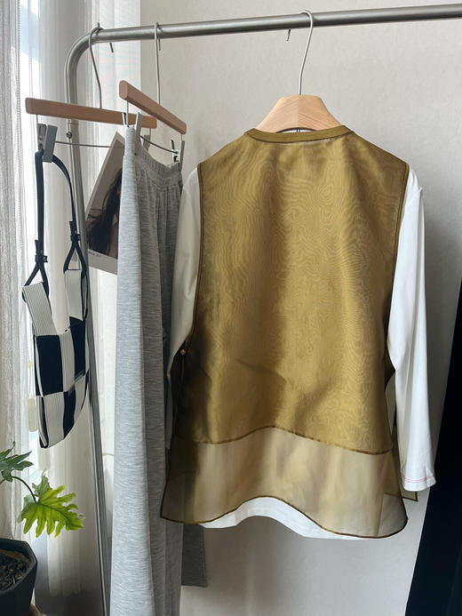 【中式之美】噢蜜ooomeooo真丝刺绣马甲 商品图10